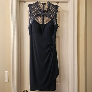 Dark Navy Cocktail Dresd